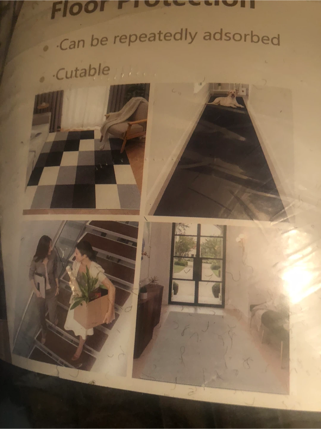 Brand new Floor and stairs Protection Mat - Cutable & Absorbable