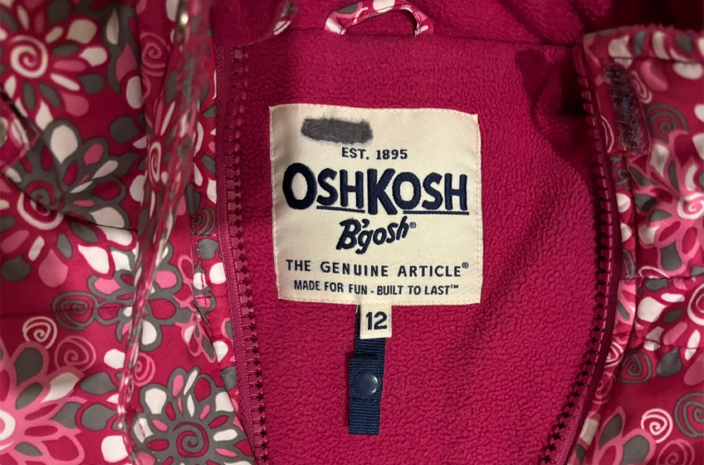 OshKosh B'Gosh Girls Size 12 Snowsuit image indicator(4)