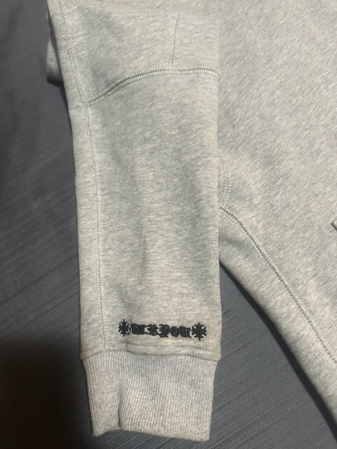 Chrome Hearts Grey Zip-Up Hoodie image indicator(2)