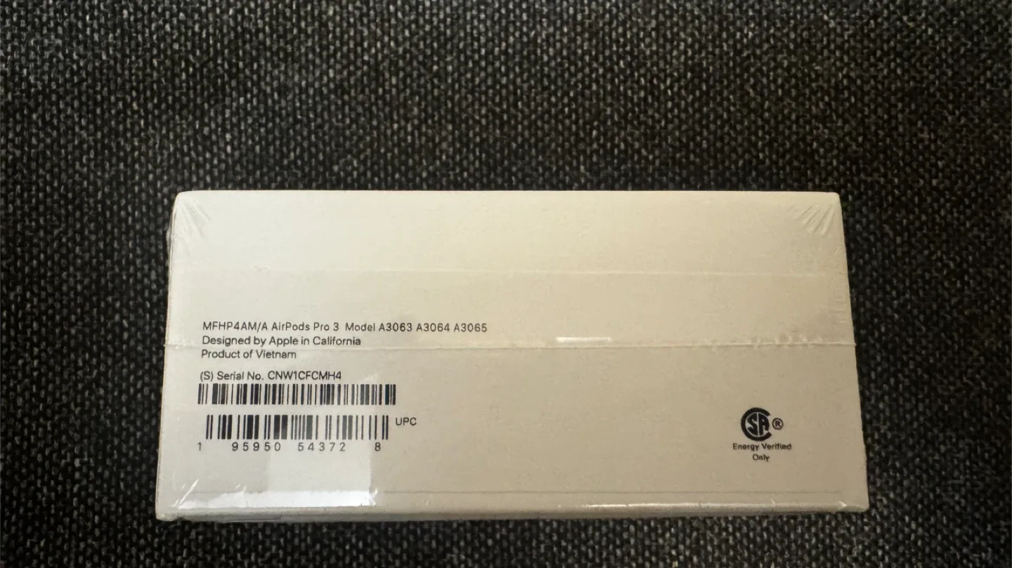 New Apple AirPods Pro 3rd Gen image indicator(5)