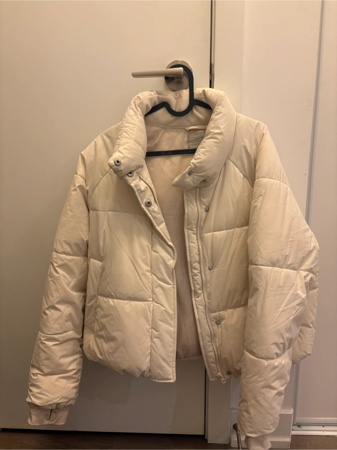 Cream Puffer Jacket
