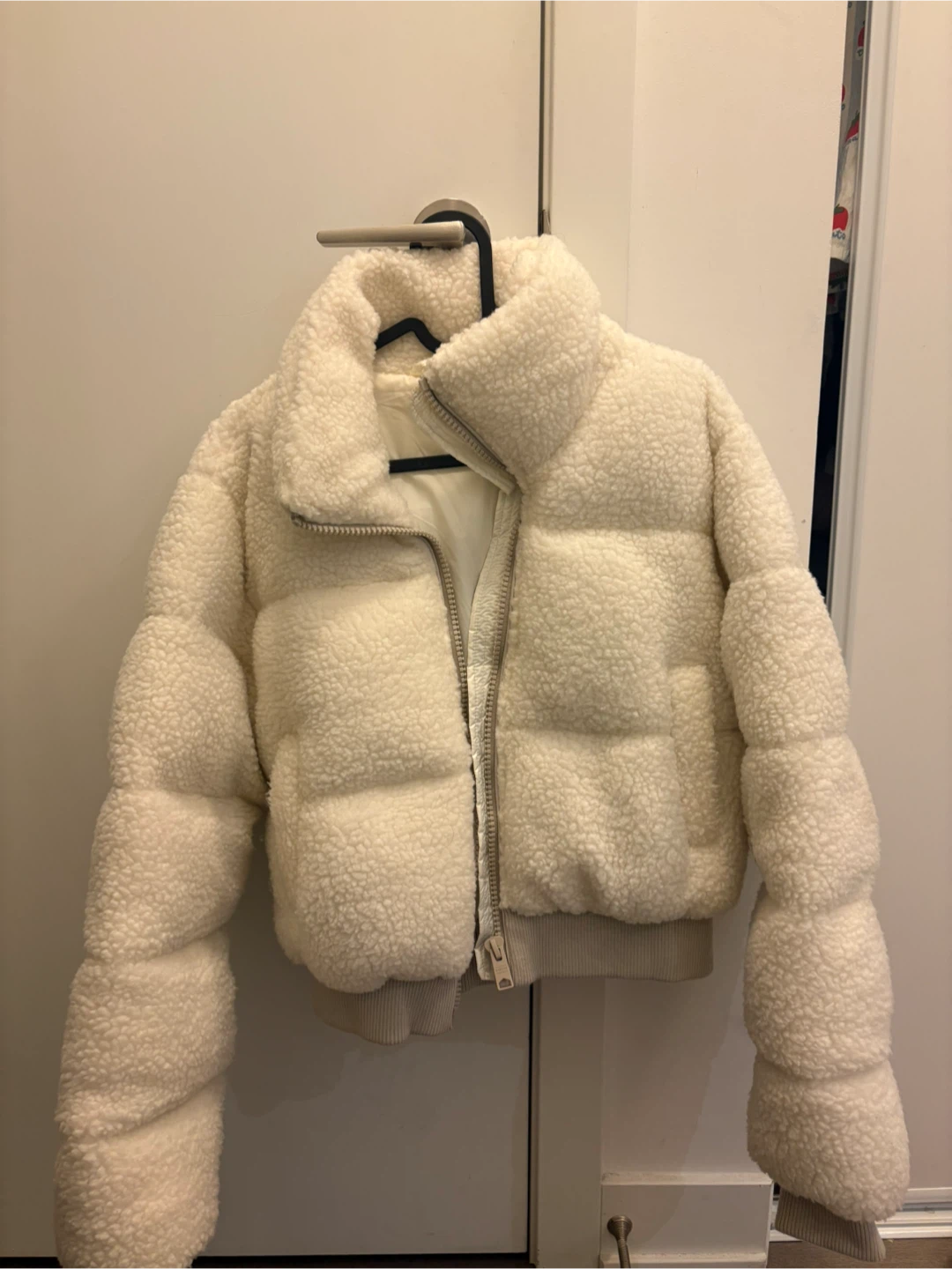 Cream Puffer Jacket
