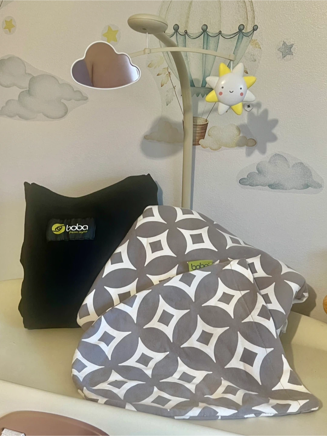 Boba Wrap Baby Carrier - Black & Grey/white limited edition - photo 2