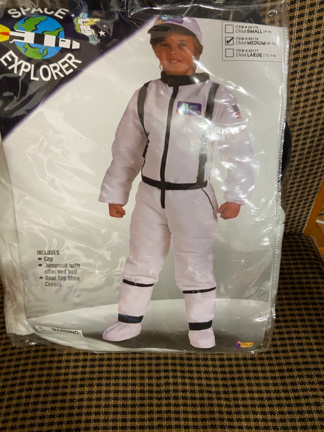 Space Explorer Costume - Child Medium (8-10)