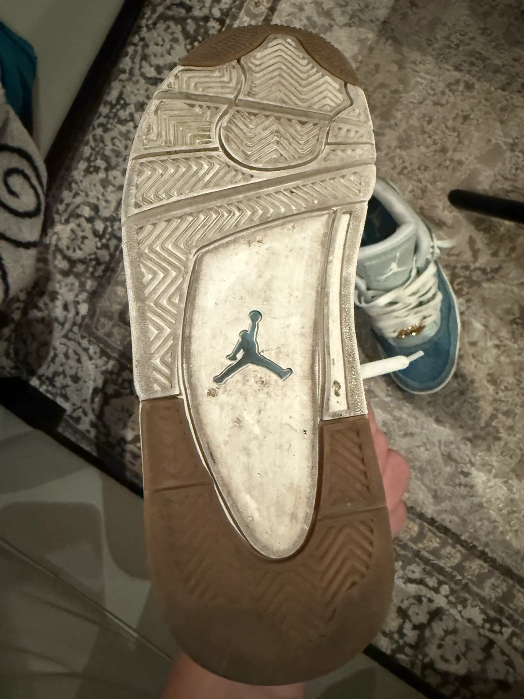 Jordan 4 Retro Denim GS Size 6.5 - photo 4