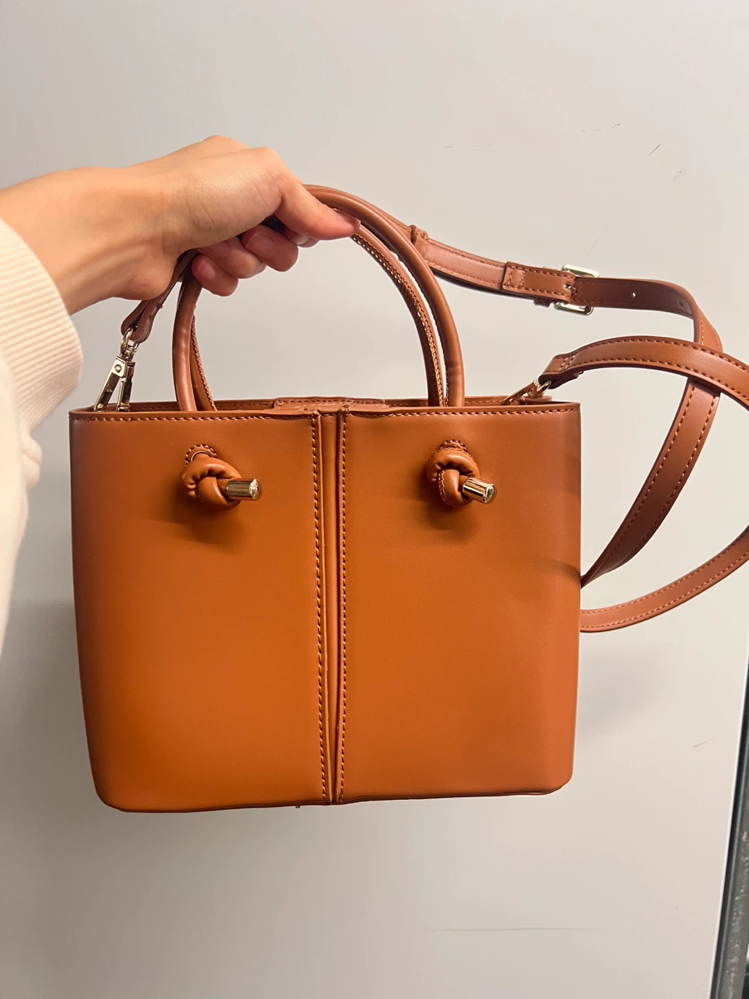 🥕Brown Tote Bag