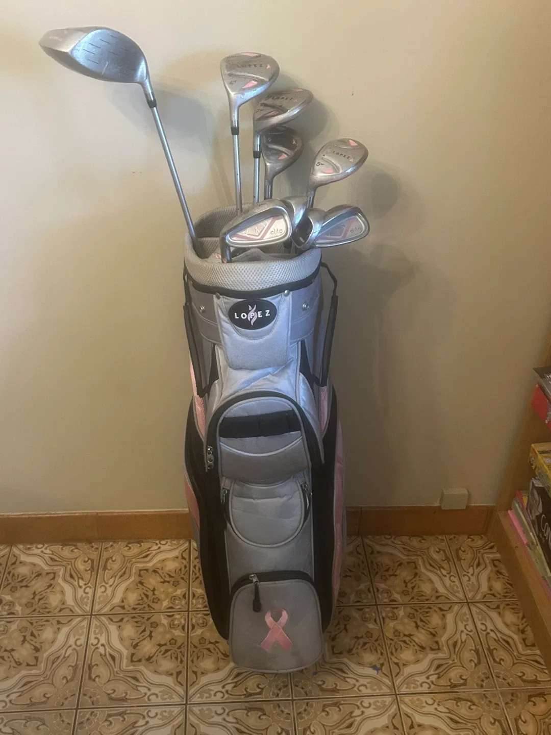 Lopez Elite Golf Club Set with Bag image indicator(3)