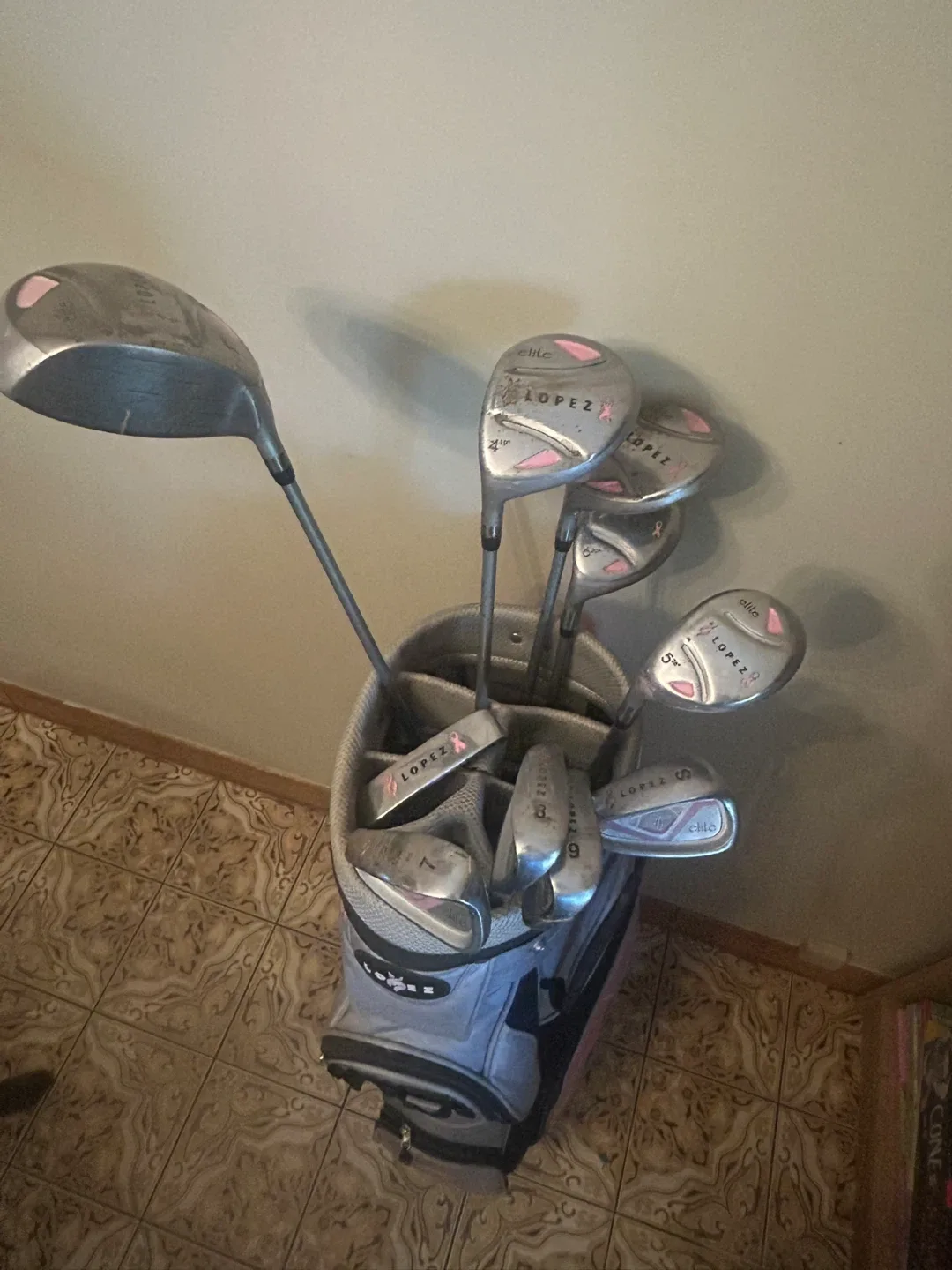 Lopez Elite Golf Club Set with Bag image indicator(2)