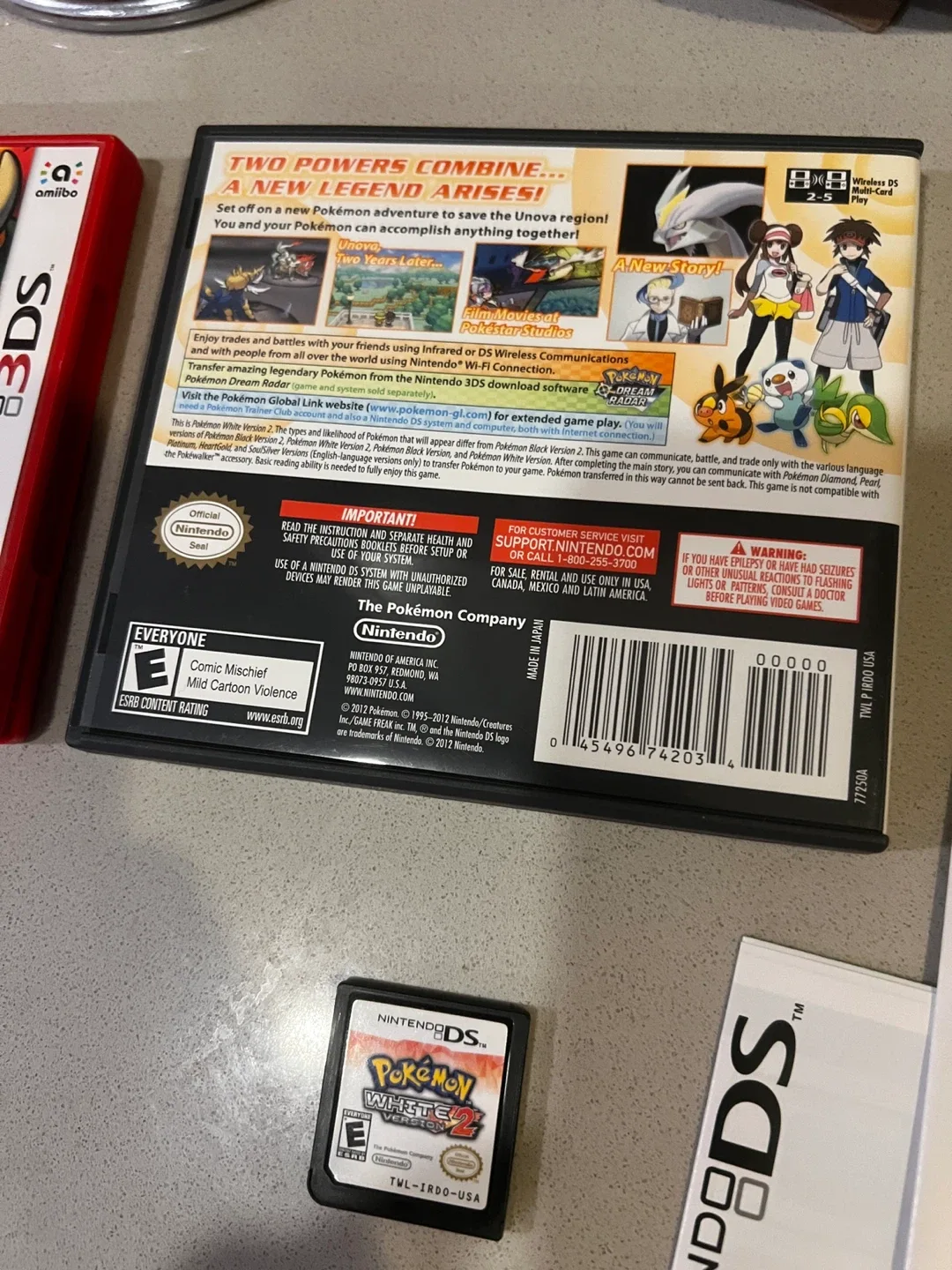 Pokemon White Version 2 (Nintendo DS) image indicator(4)