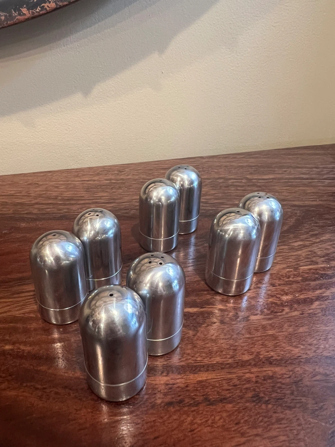 Vintage Individual Salt & Pepper Shakers