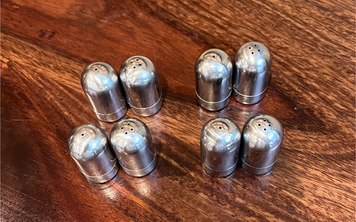 Vintage Individual Salt & Pepper Shakers - photo 2
