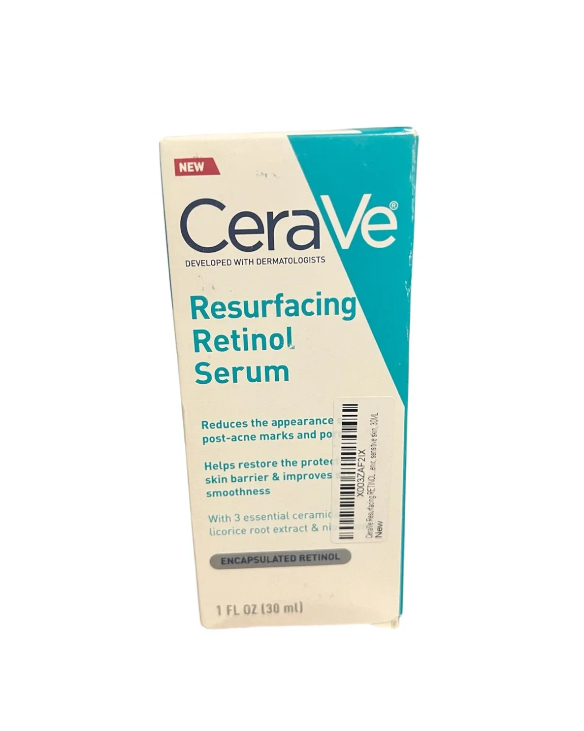 🧴 CeraVe Resurfacing Retinol Serum – 30ml (Brand New)