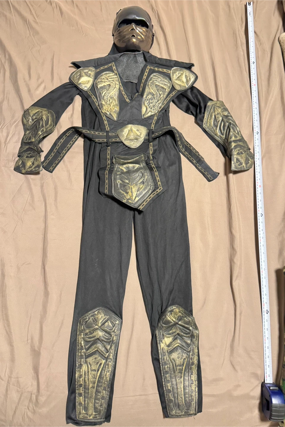 Mortal Kombat Scorpion Costume - Kids Size 8-10