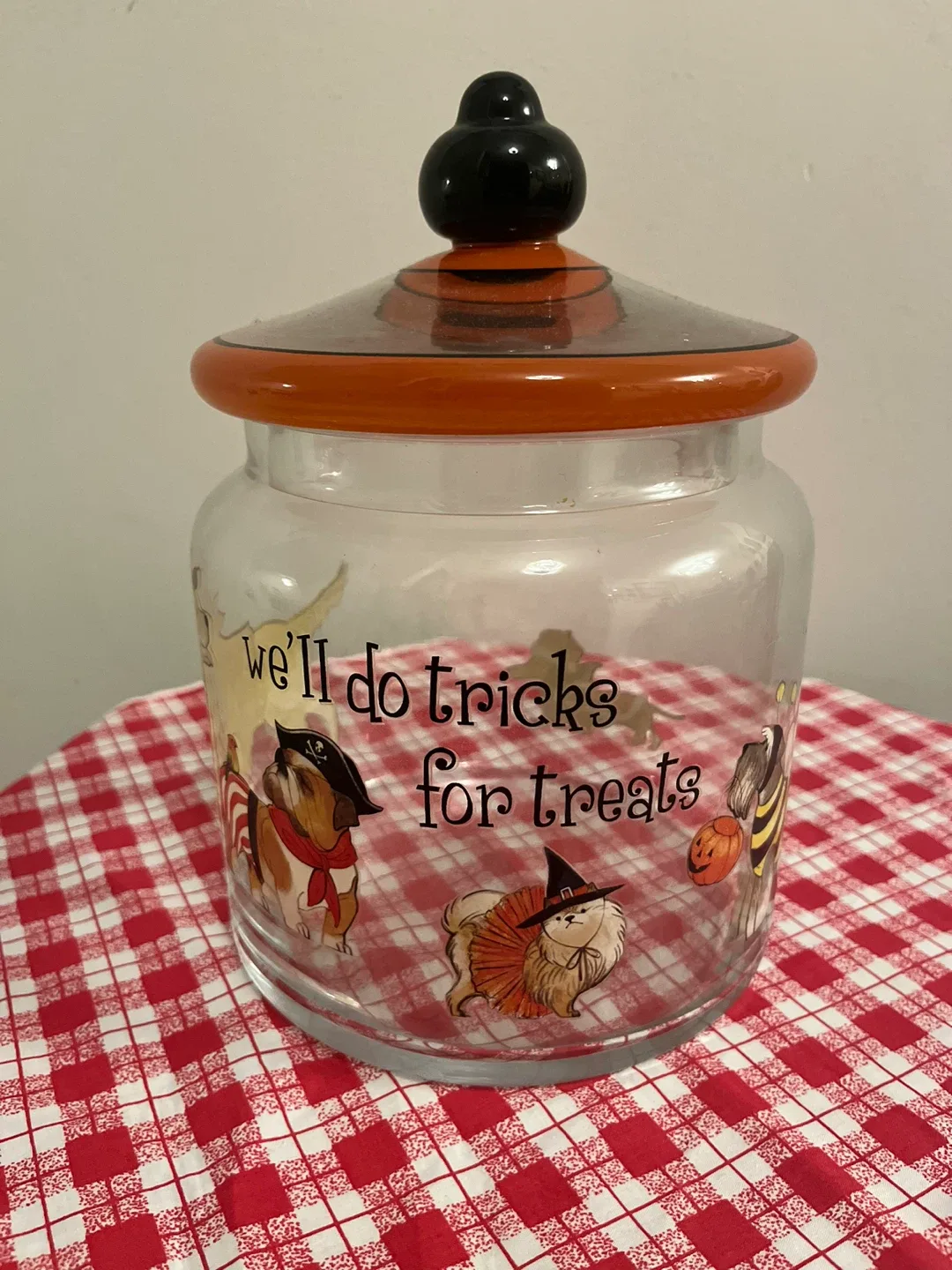 Halloween Treats Cookie Jar