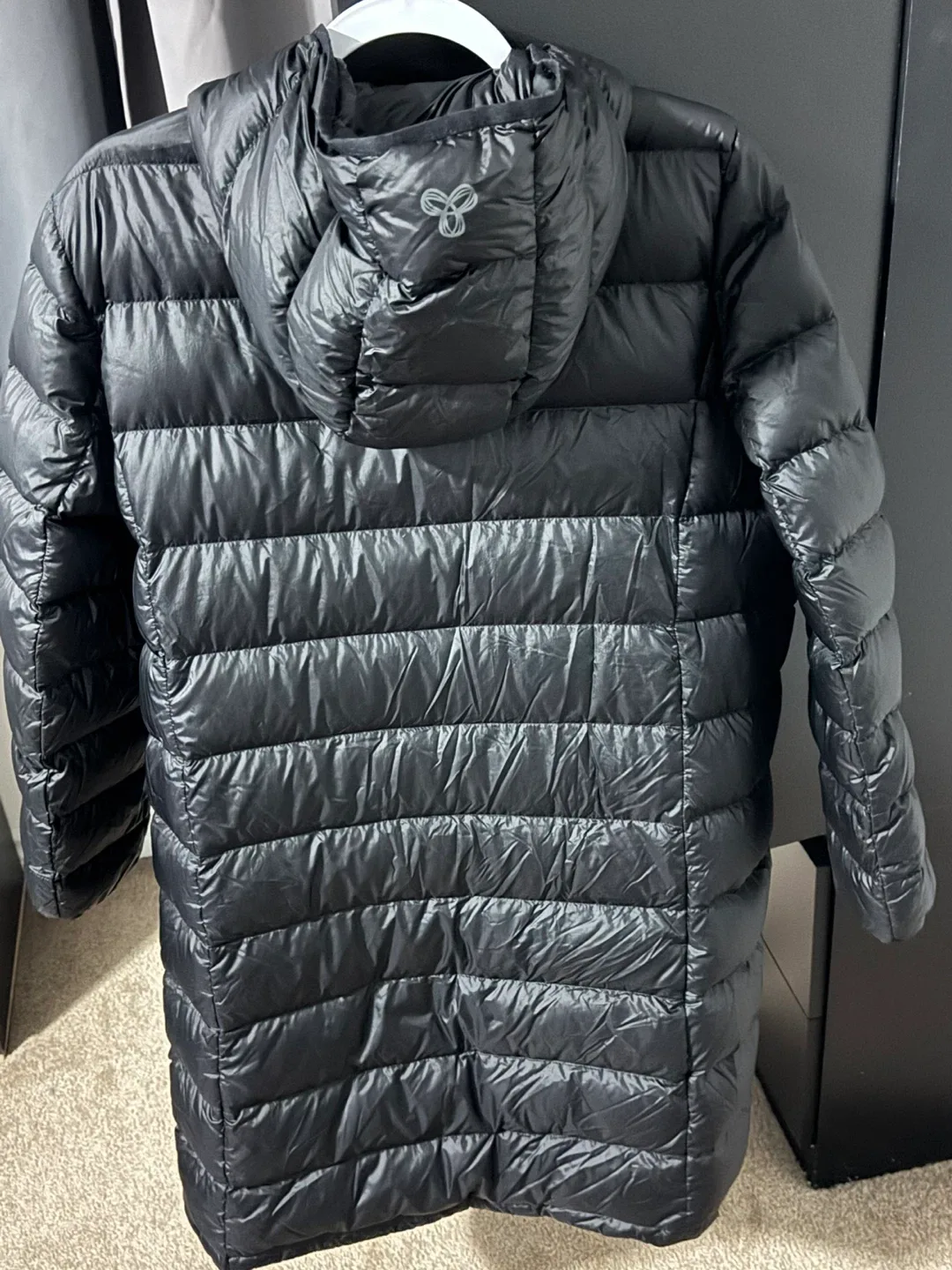 TNA Super Puff Long Black Jacket image indicator(2)