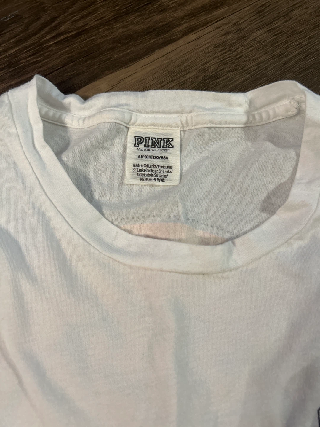 PINK Victoria's Secret White  Tee - photo 4