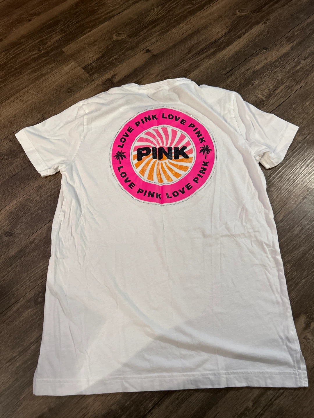 PINK Victoria's Secret White  Tee