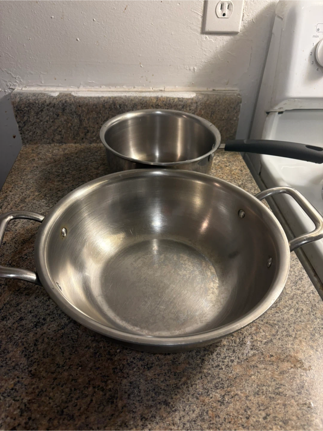 Hawkins Stainless Steel Contura Pressure Cooker and Wok set