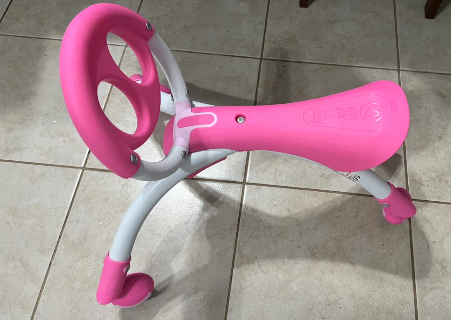 Pewi Ybike Walker pink Ride On Toy 🥕 #freecycle