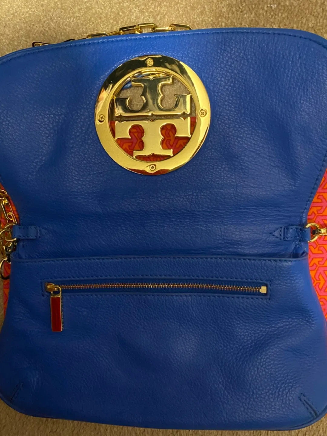 Tory Burch Blue Leather Crossbody Bag image indicator(2)