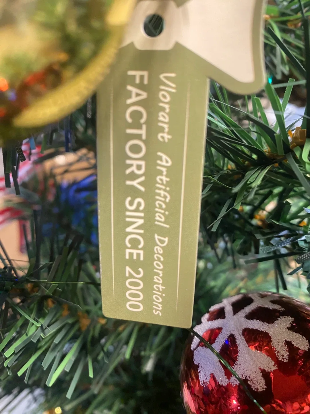 Vlorart  48” Artificial Christmas Tree image indicator(3)