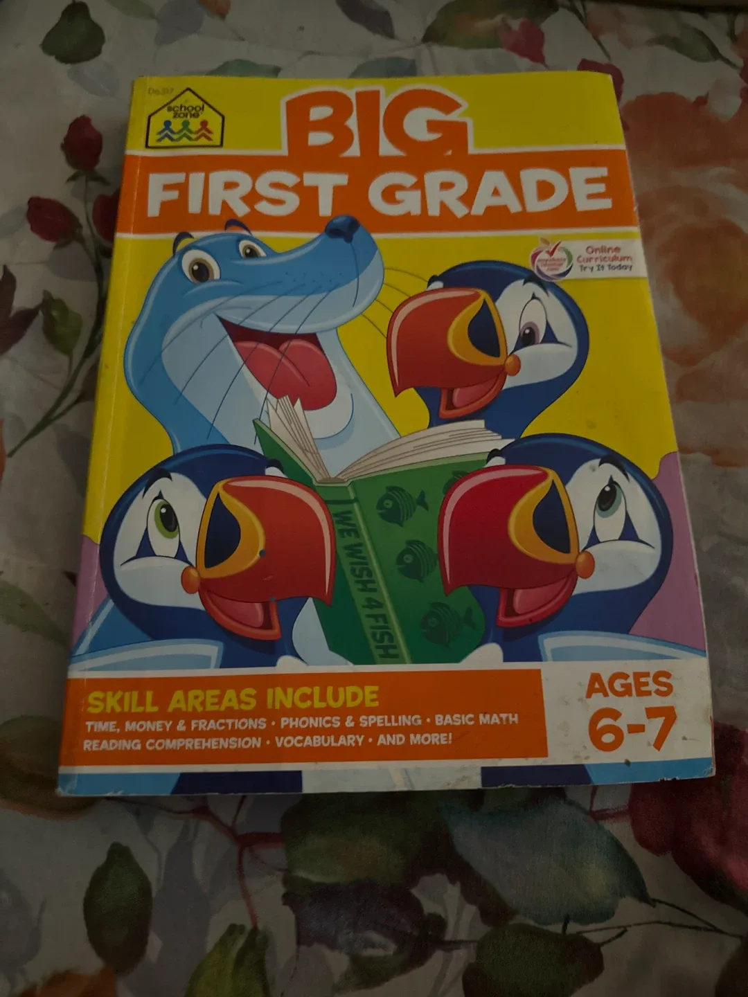 School Zone Big First Grade Workbook thumbnail