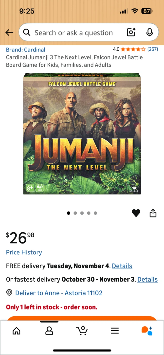 Jumanji 3 Board Game - photo 2