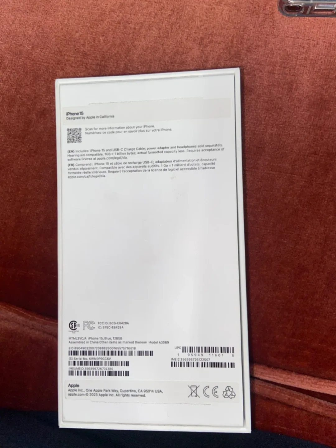 Apple iPhone 15, 128GB image indicator(5)