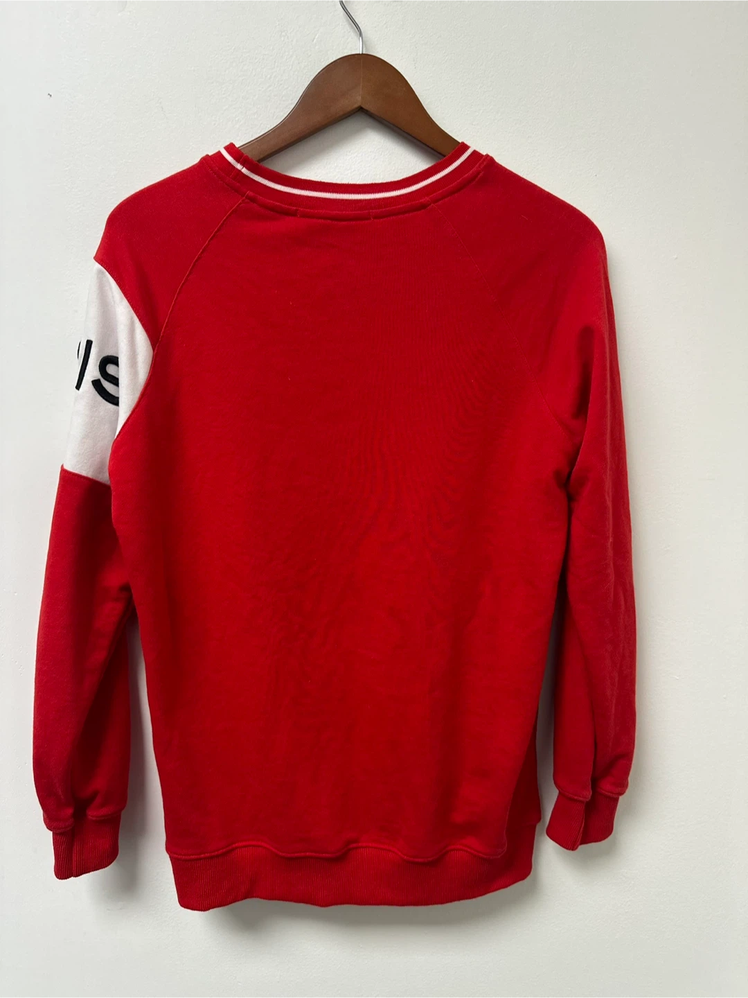 Givenchy Paris Red & White Sweatshirt - Size M - photo 2