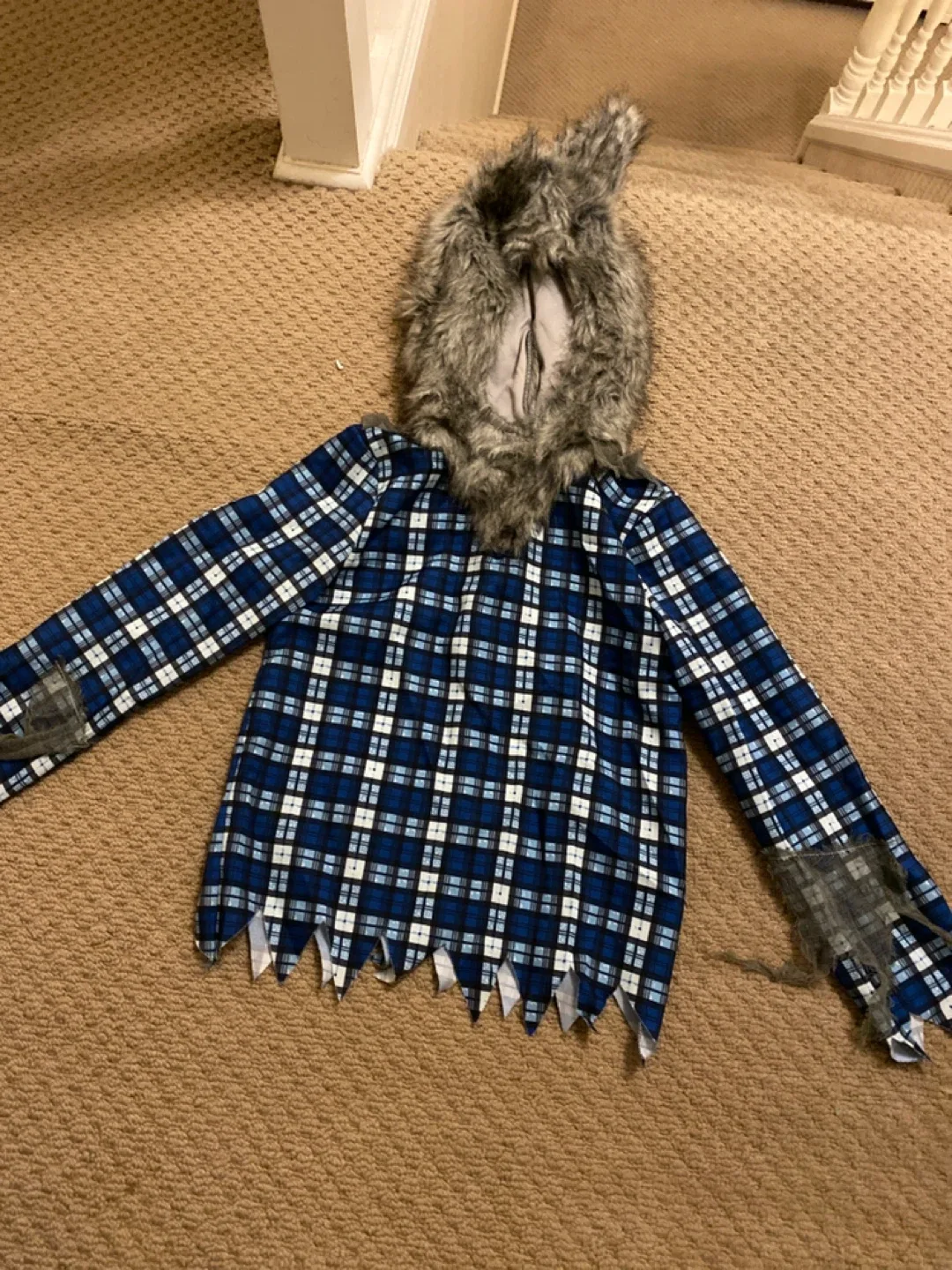 Kids Werewolf Costume - Plaid image indicator(2)