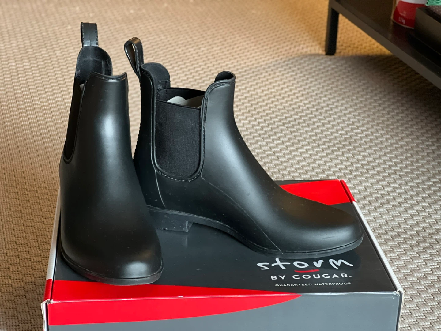 Cougar Storm Celeste-M Black Waterproof Chelsea Boots - Size 6 - photo 2