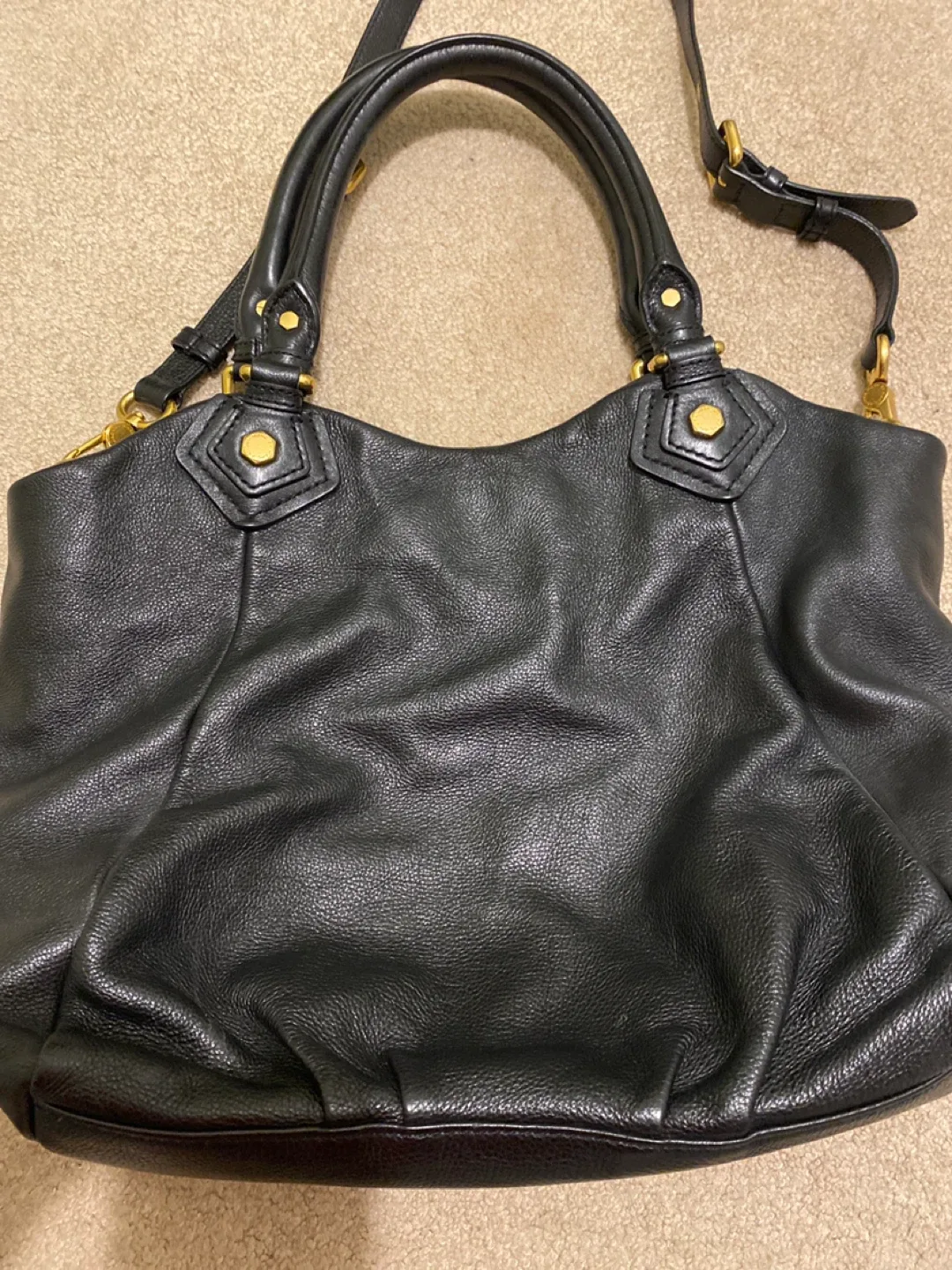 Marc by Marc Jacobs Standard Supply Black Leather Workwear Tote image indicator(4)