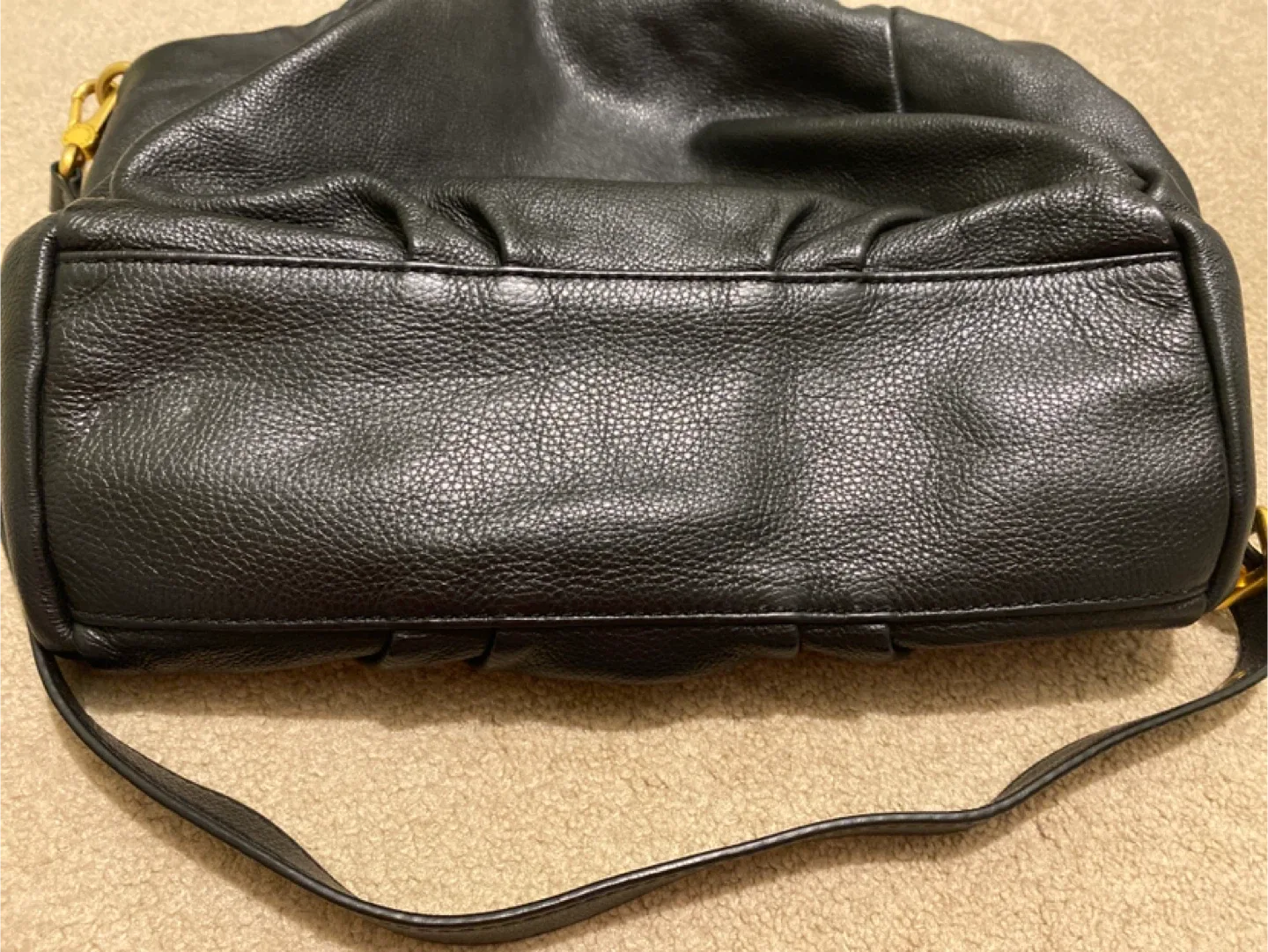 Marc by Marc Jacobs Standard Supply Black Leather Workwear Tote image indicator(3)