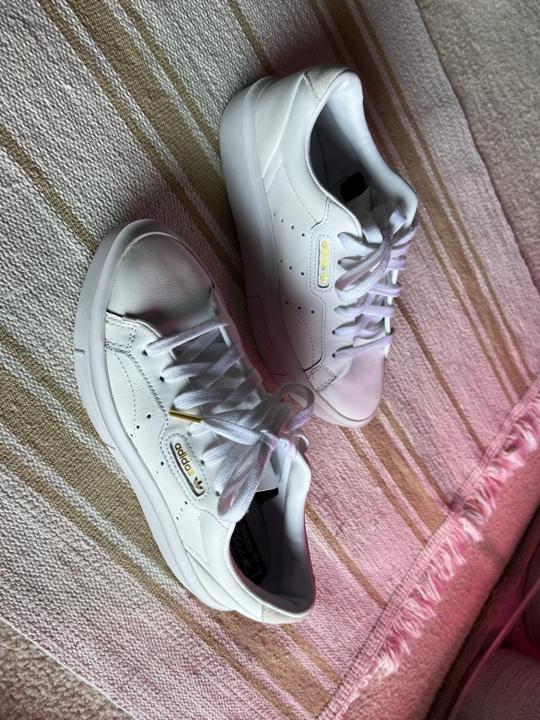 Adidas Sleek Super Women's White Sneakers