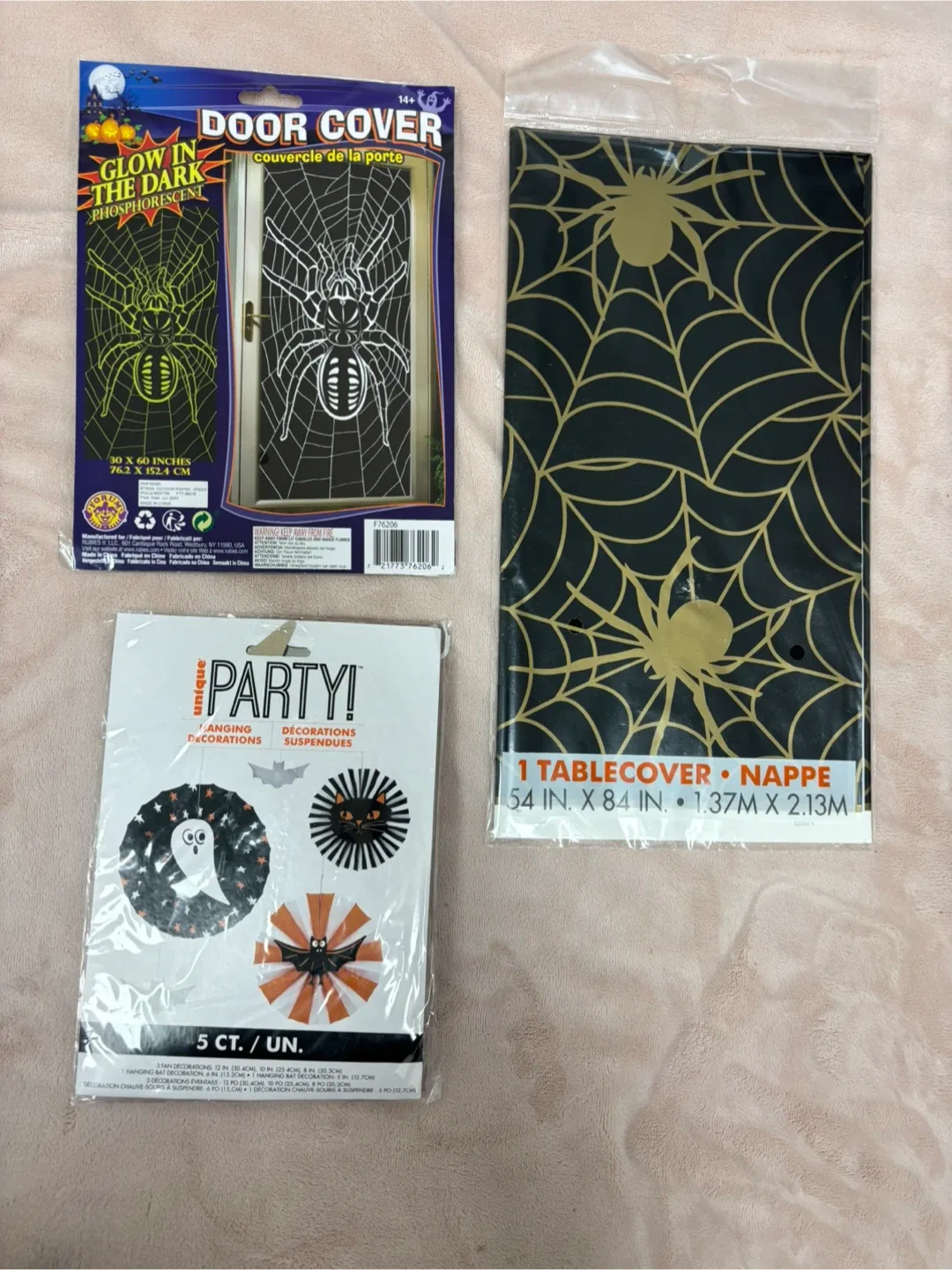 Halloween Decorations - Door Cover, Tablecloth, Hanging Decor thumbnail