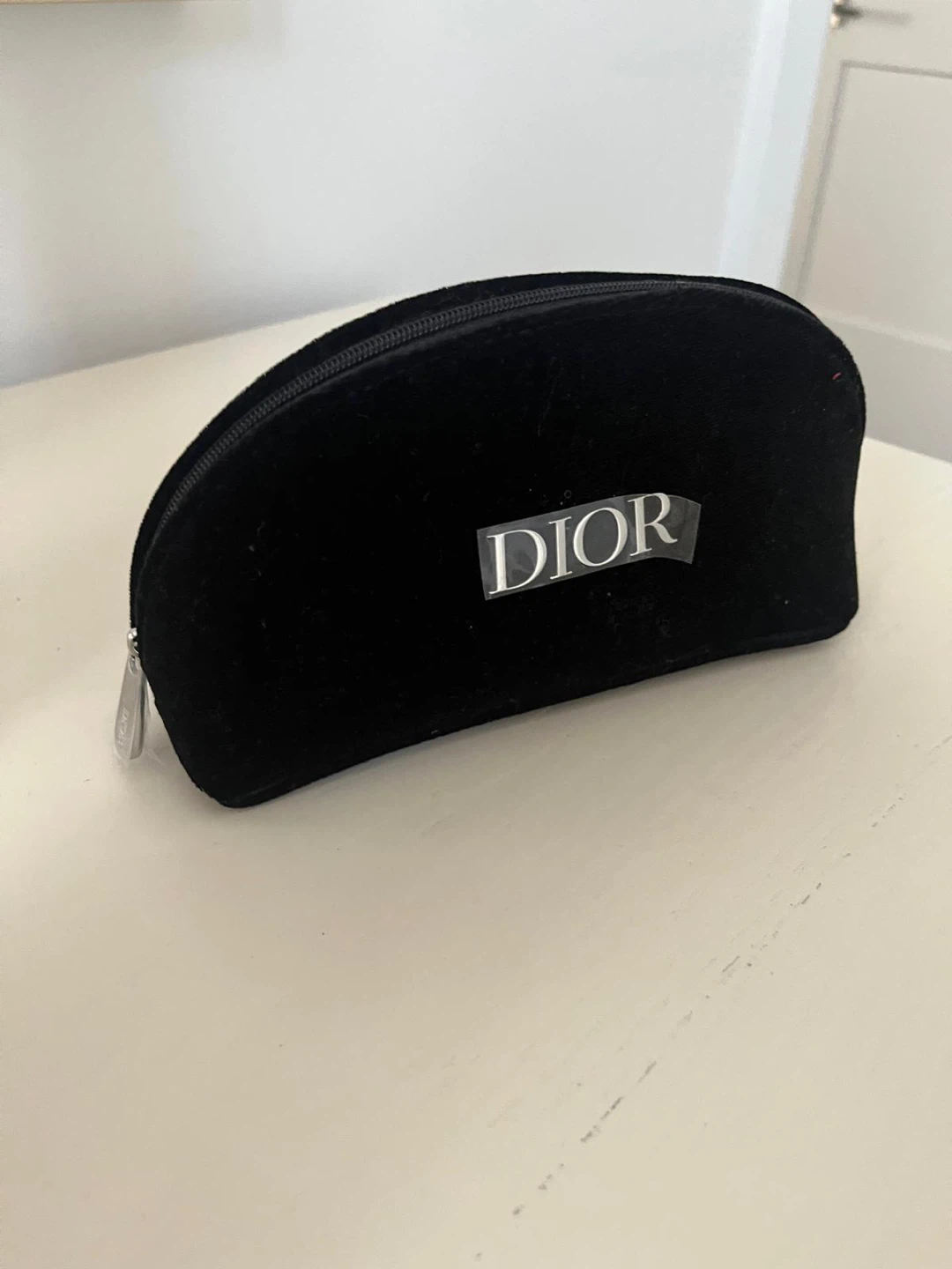 Dior Black Cosmetic Pouch