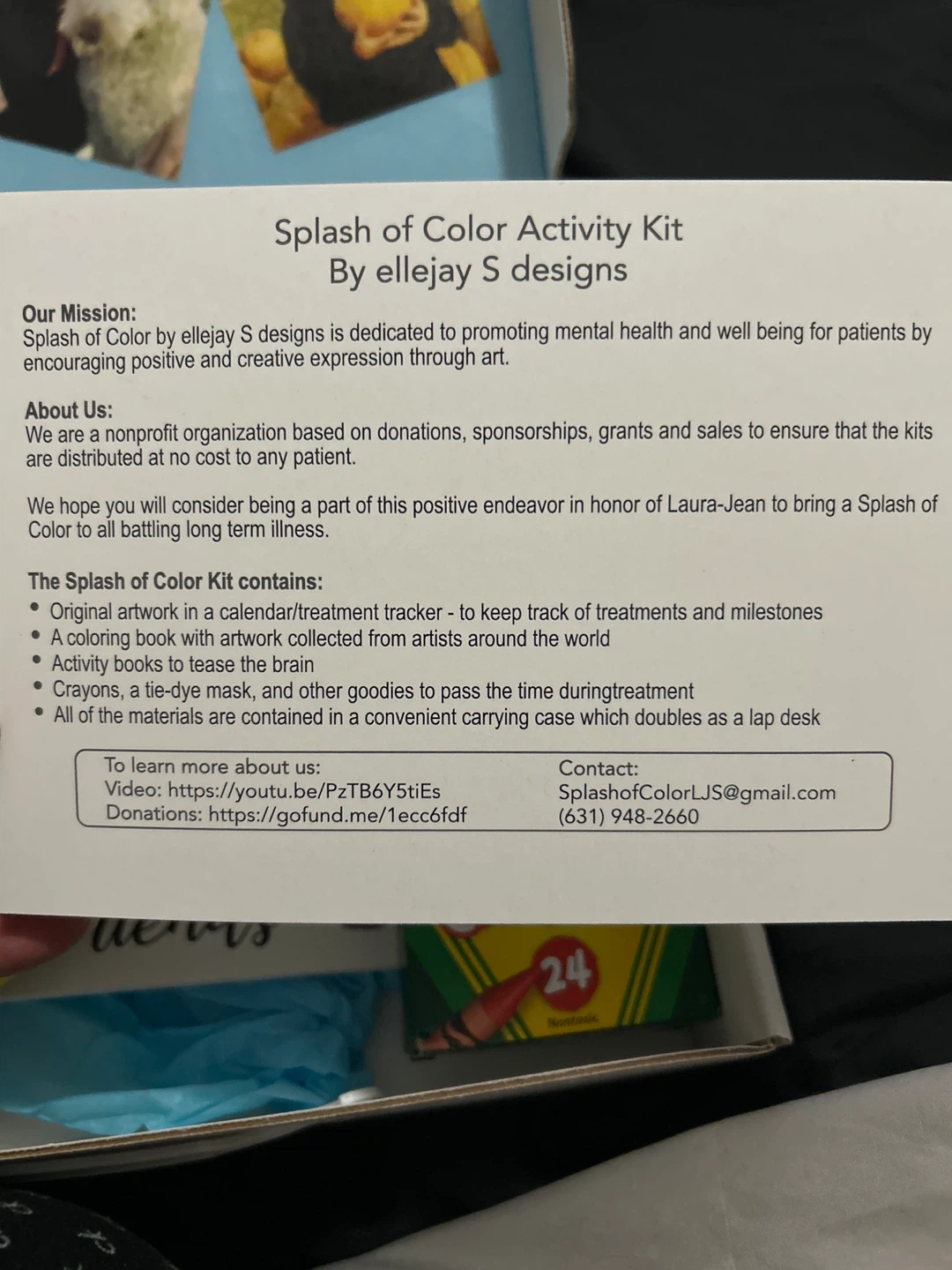 Splash of Color Activity Kit - photo 3
