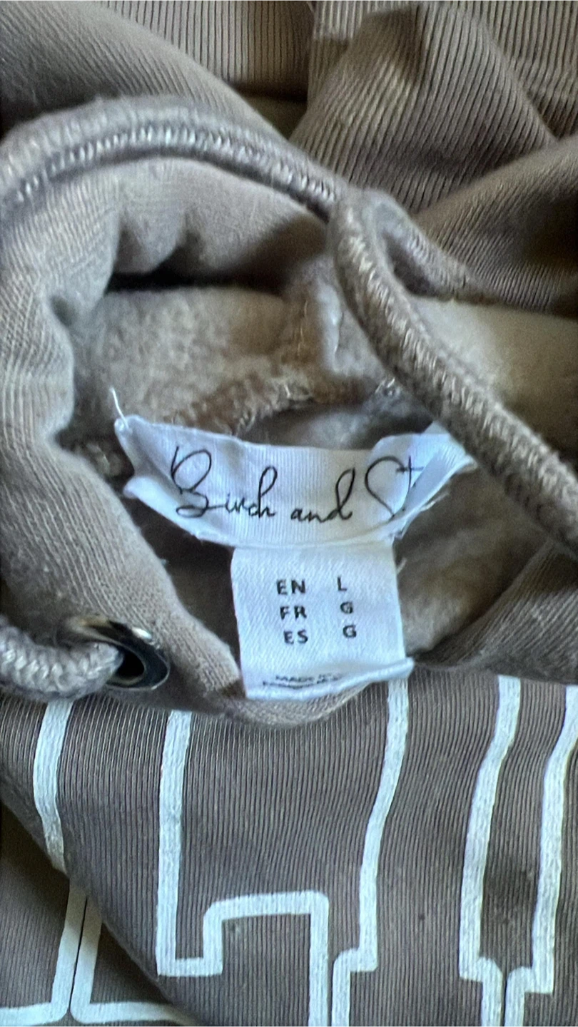 Birch and Sky Malibu California Hoodie - Size L - photo 2