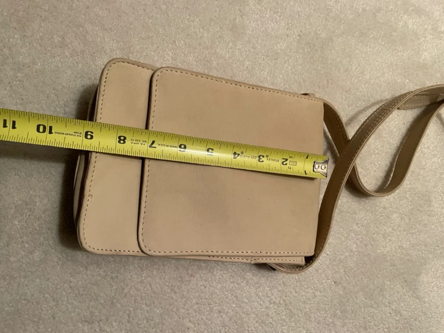 Beige Pegabo Crossbody Bag image indicator(3)