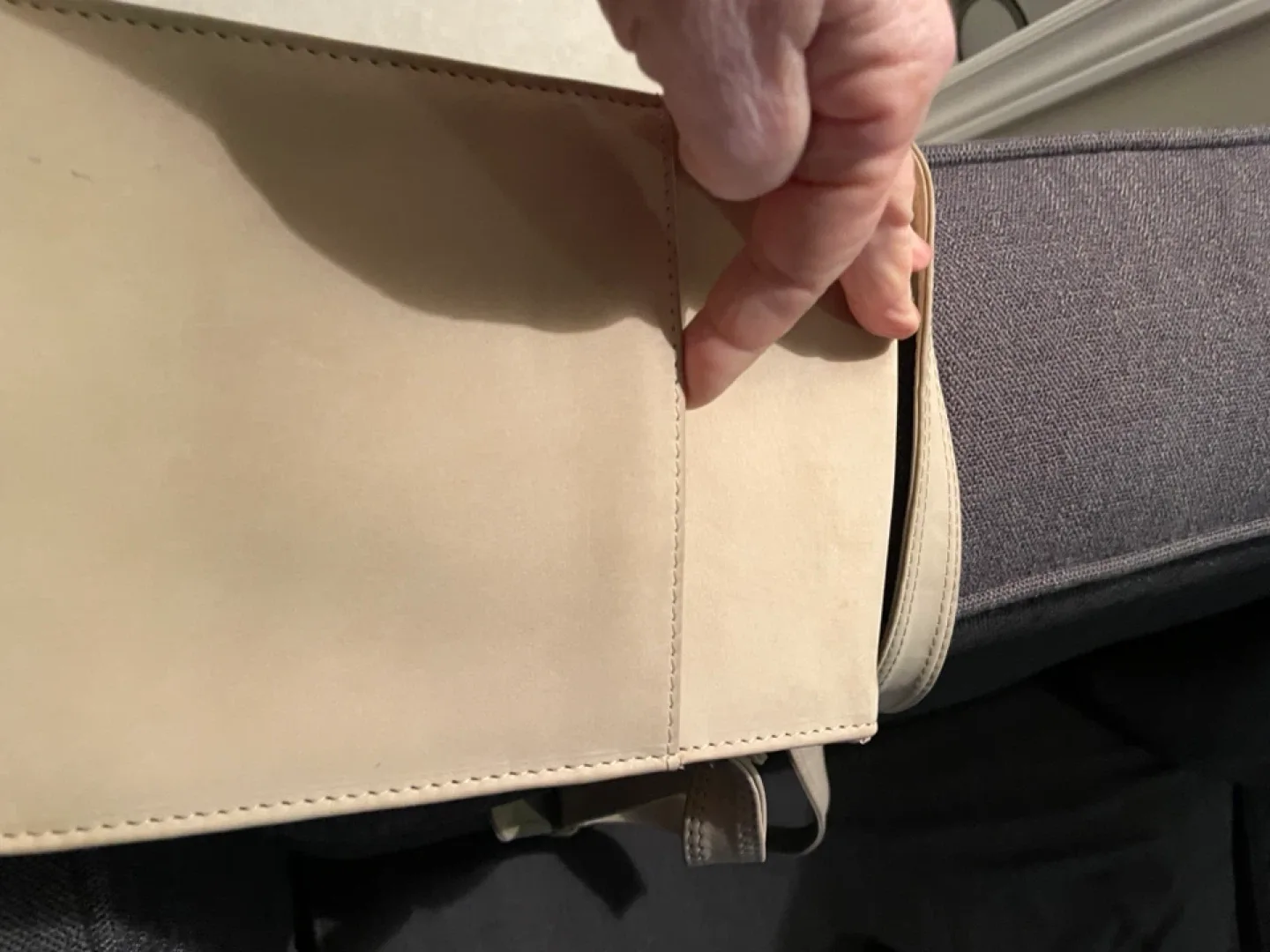 Beige Pegabo Crossbody Bag image indicator(8)