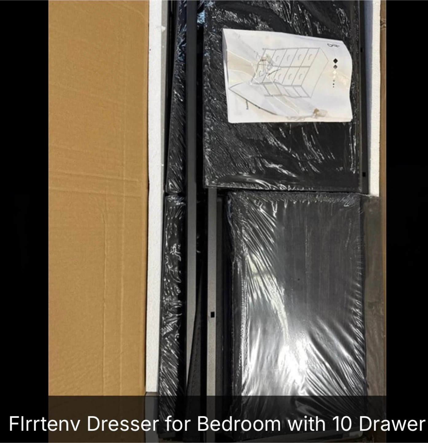 Flrrtenv 10-Drawer Dresser - Bedroom Storage - photo 3