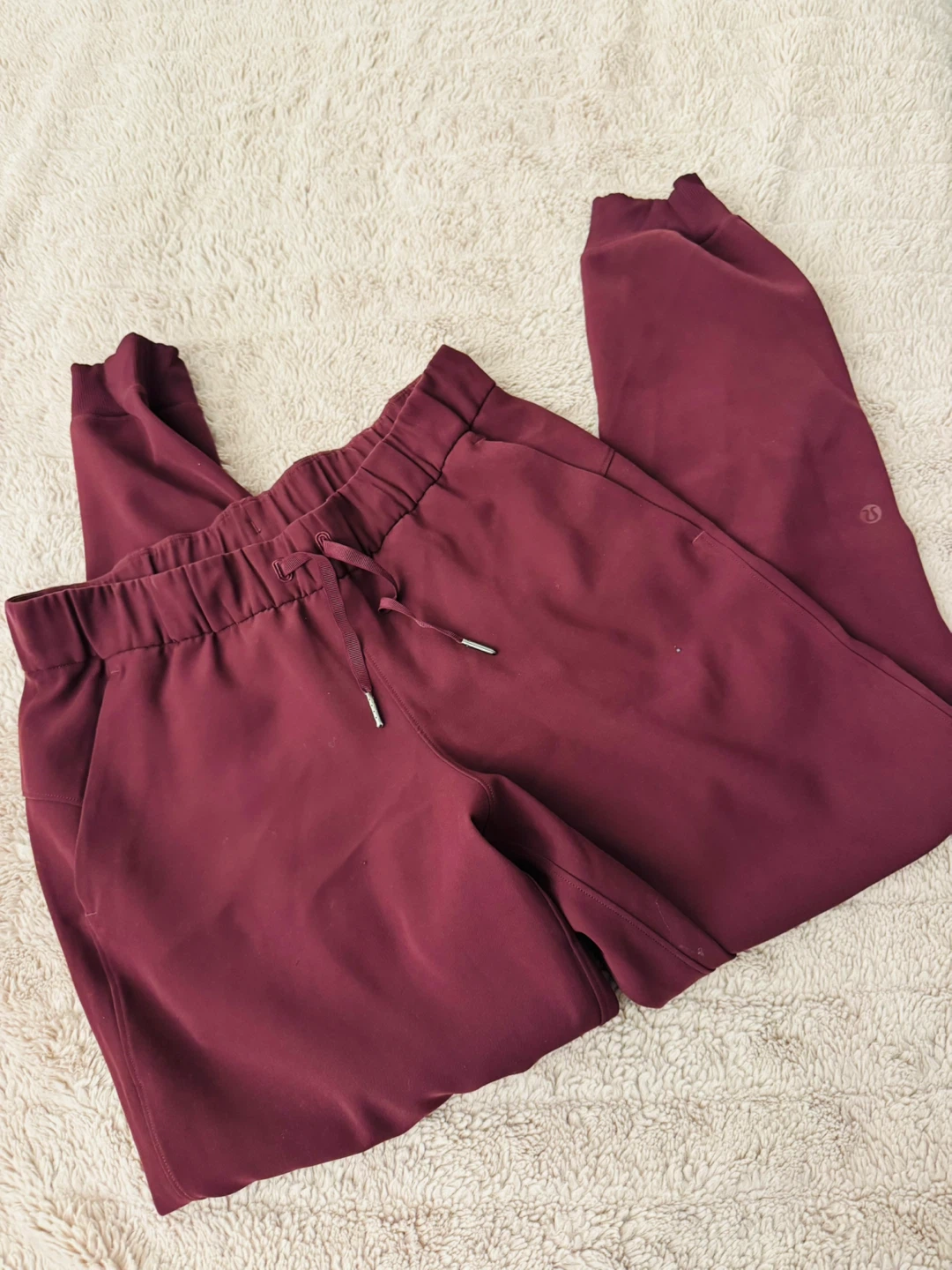 Lululemon Burgundy Joggers - photo 2