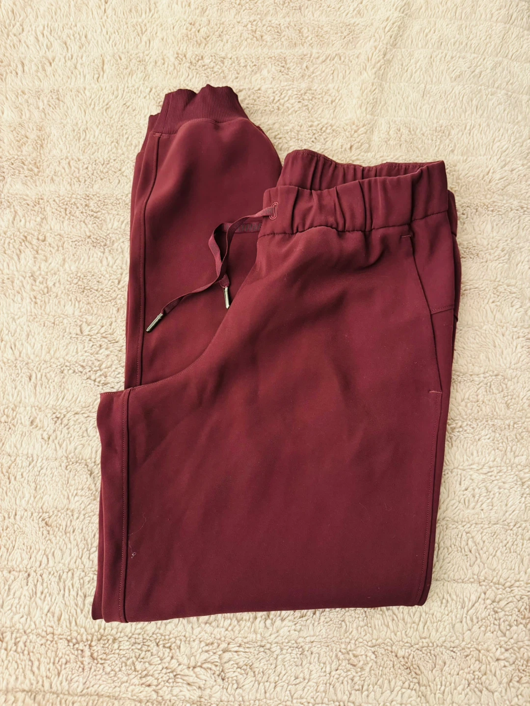 Lululemon Burgundy Joggers