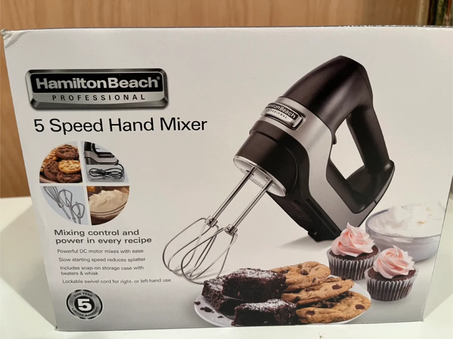 Hamilton Beach Professional 5-Speed Hand Mixer image indicator(2)