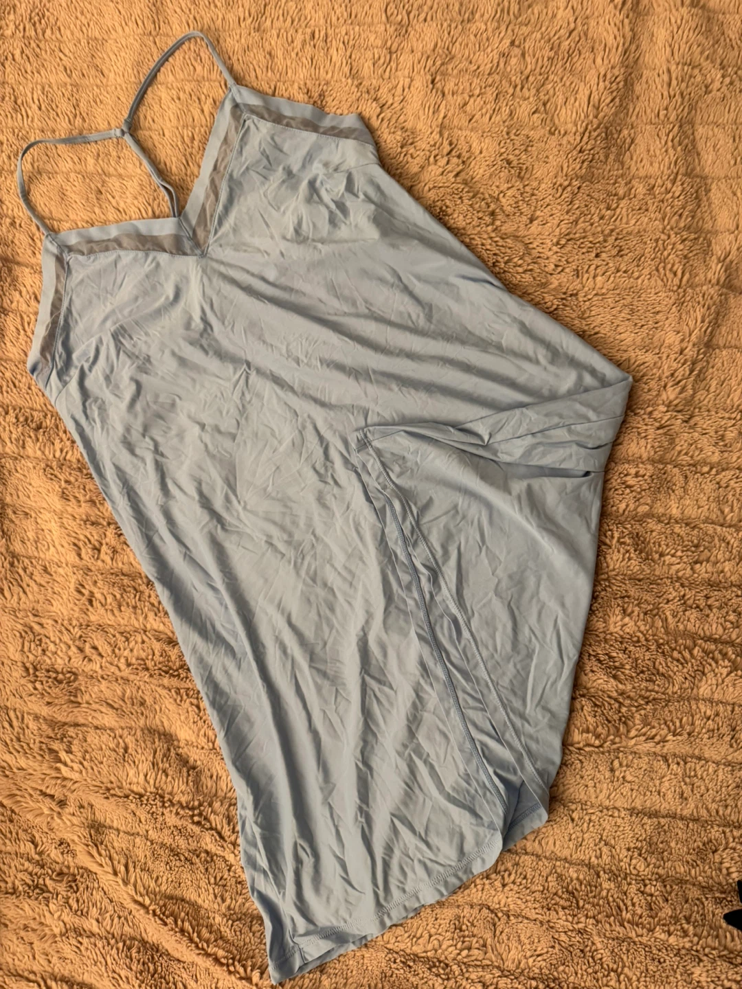 Slip dress, baby blue