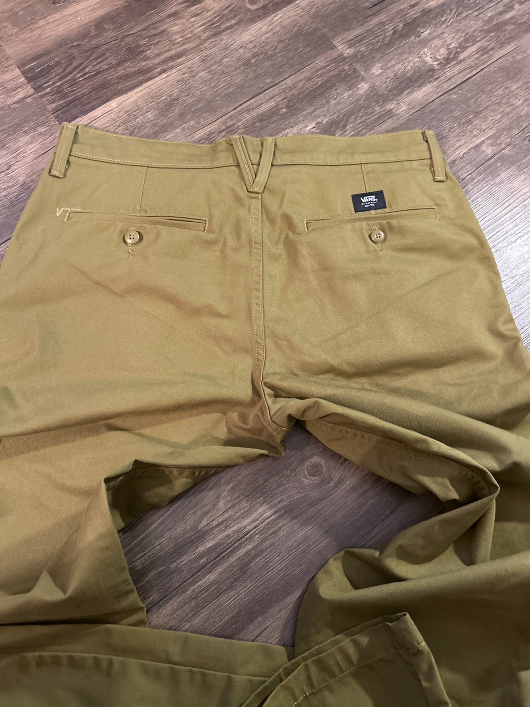 Vans Chino Pants Olive Green - photo 5