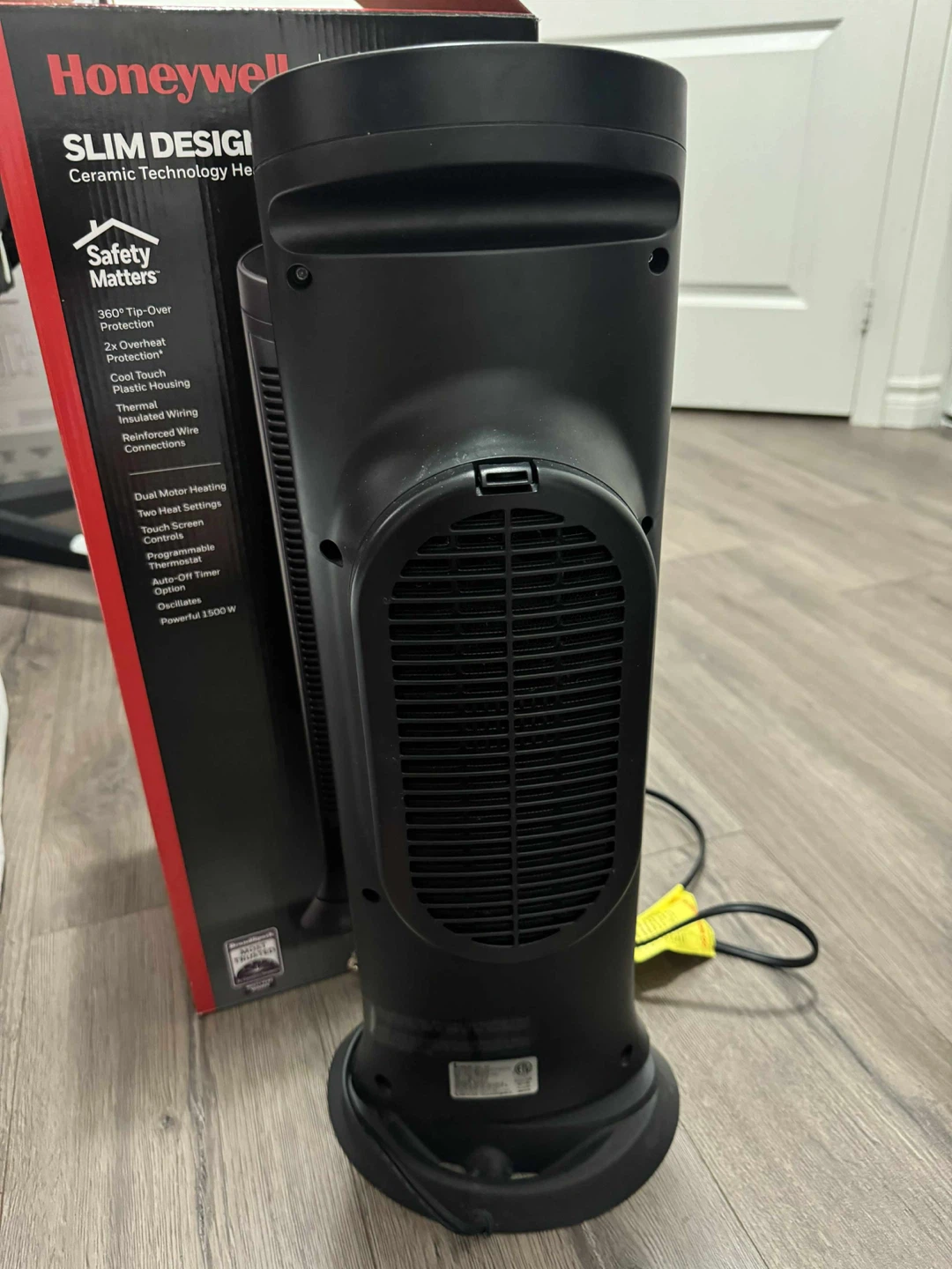 Honeywell Slim Design Ceramic Technology Heater - photo 2