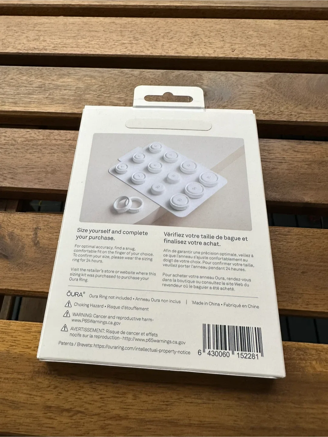 Oura Ring Sizing Kit - Find Your Perfect Fit! image indicator(2)