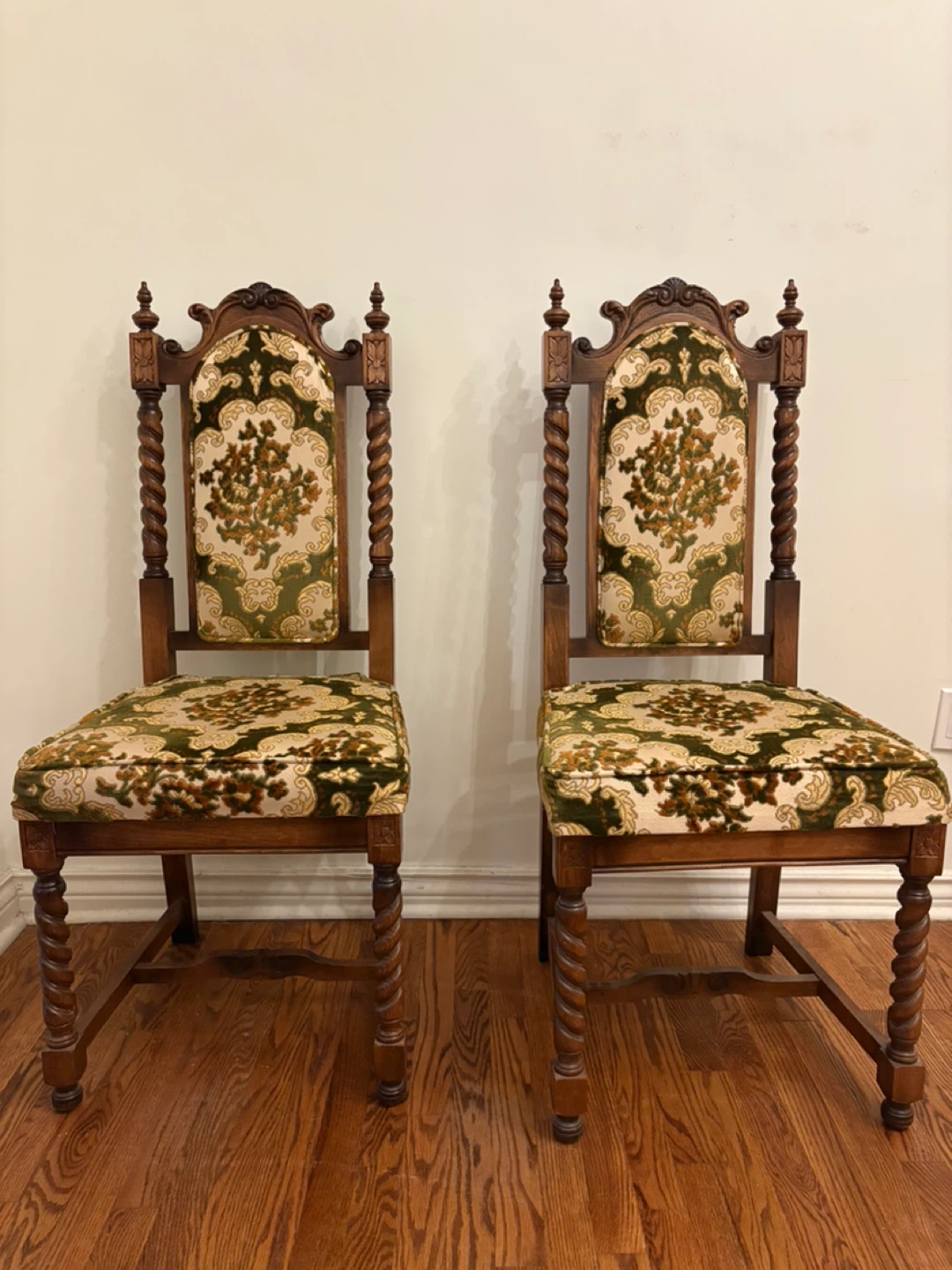 Vintage Barley Twist Chairs- Set of 2