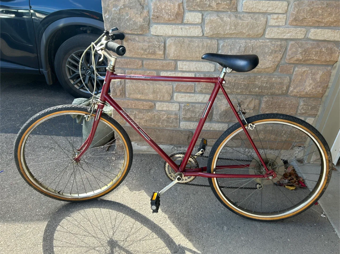 2 Vintage Samurai Bicycle - Maroon and Blue image indicator(5)